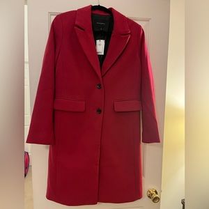 Dark Pink Banana Republic Peacoat (Sz Small)